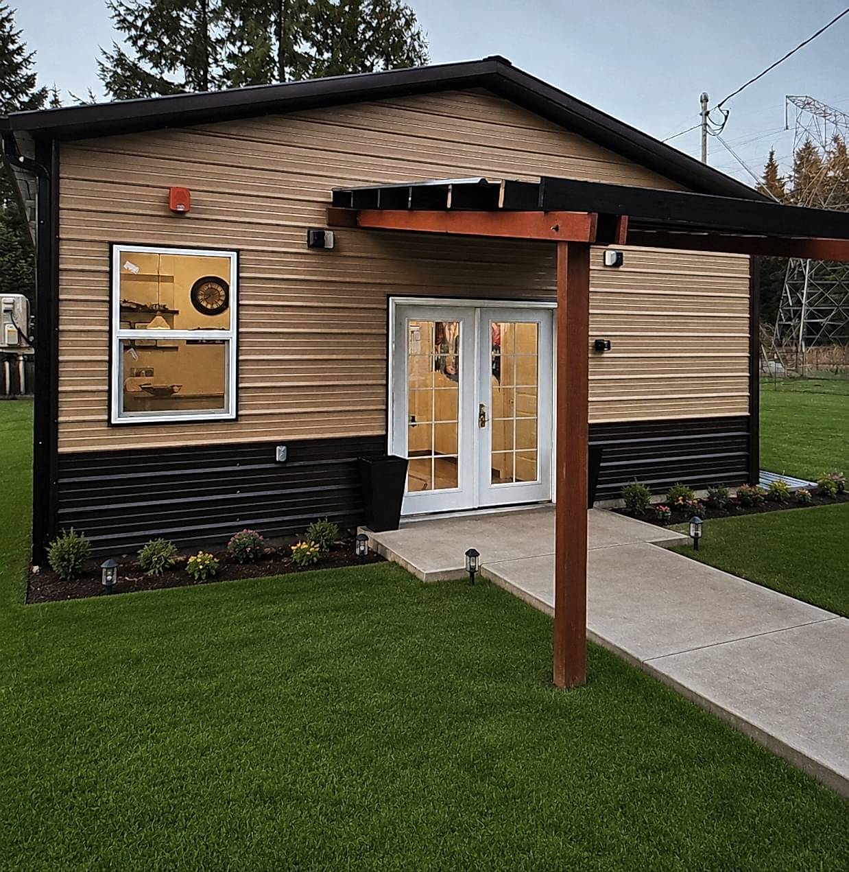 Acres Pet Resort facility exterior in Monroe WA